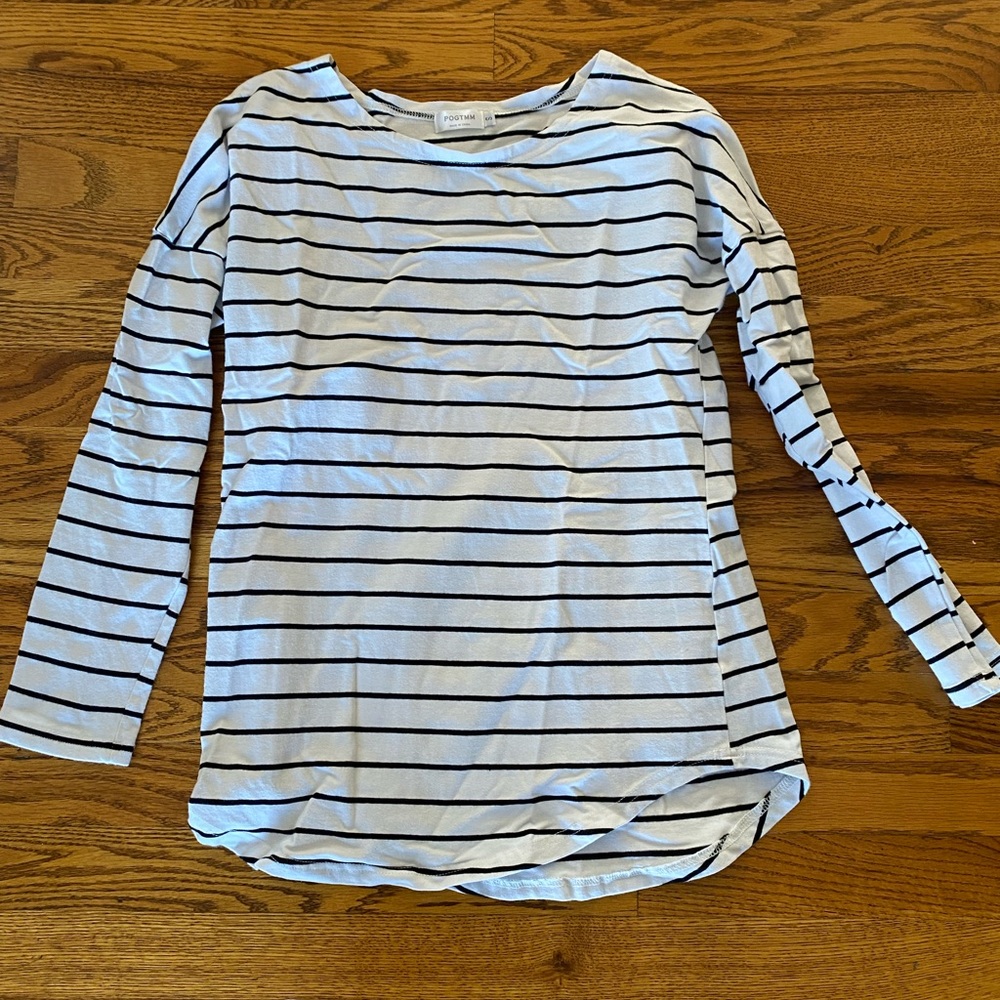Long sleeve T fitted